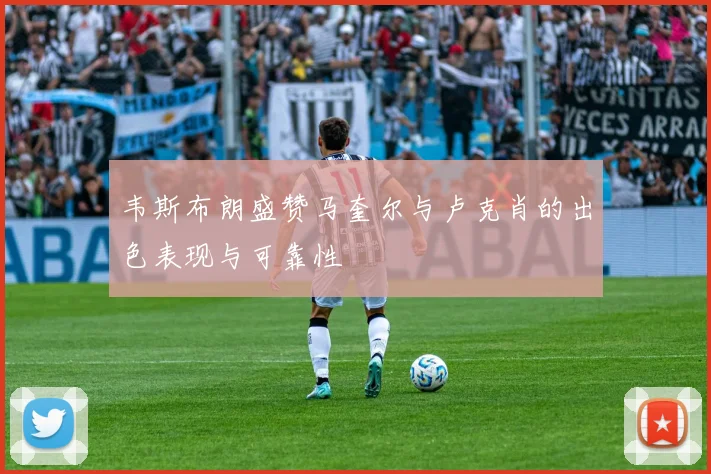 韦斯布朗盛赞马奎尔与卢克肖的出色表现与可靠性